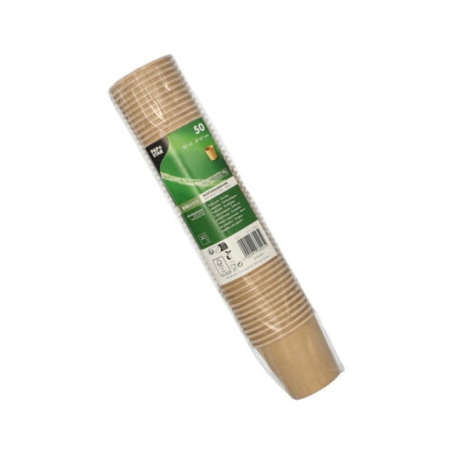 Pojemnik papierowy 90 ml kraft fi 60 mm - 50 sztuk