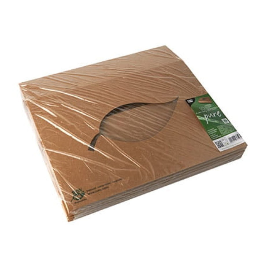 Karton cateringowy z okienkiem 8 cm x 35,7 cm x 24,7 cm - 10 sztuk