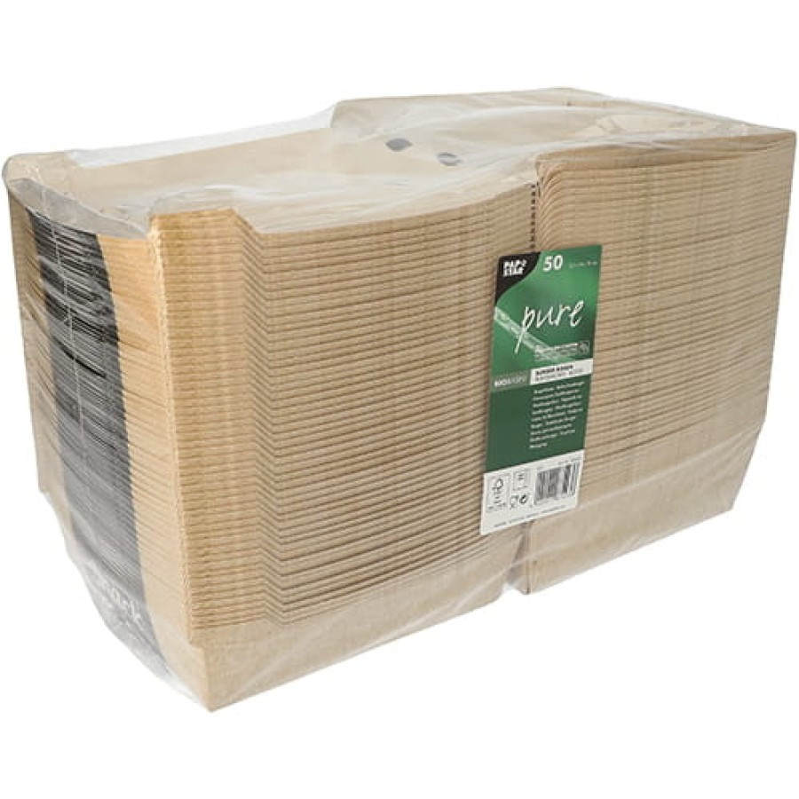 Pojemnik na hamburgery burger box 8,5 cm x 15,5 cm x 15,5 cm - 50 sztuk