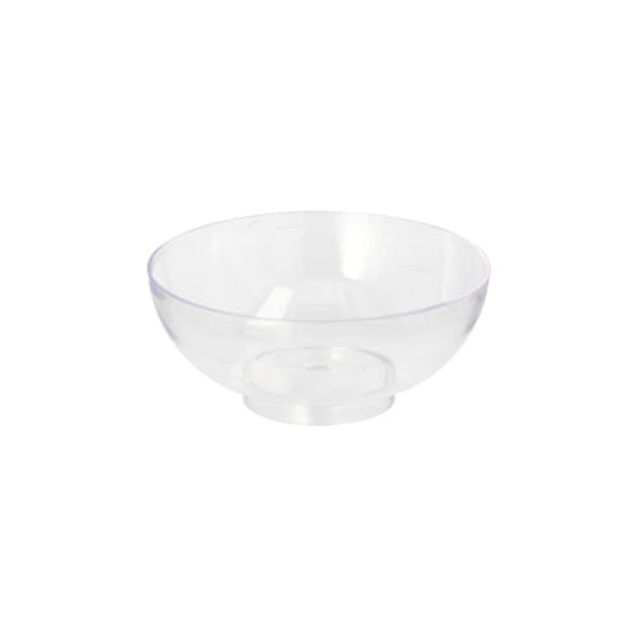 Pojemniki na przekąski okrągłe fingerfood 65 ml, krystaliczne fi 7,2 cm - 50 sztuk