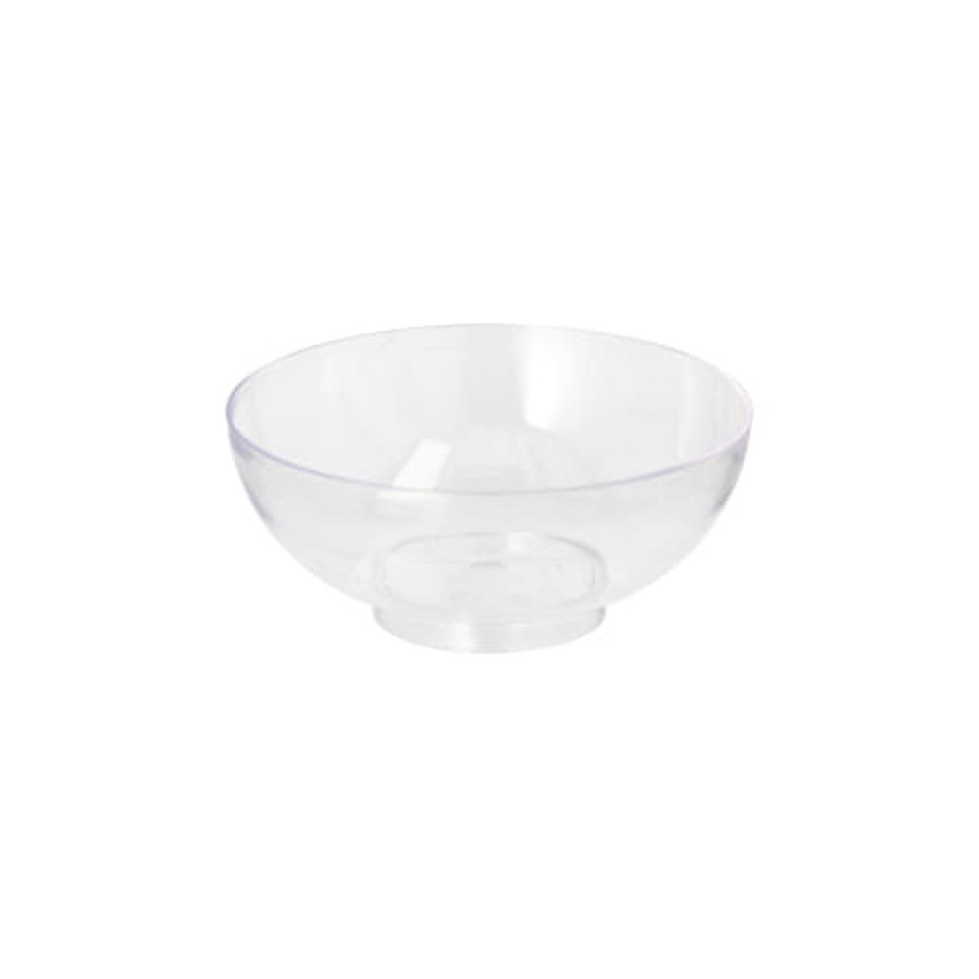 Pojemniki na przekąski okrągłe fingerfood 65 ml, krystaliczne fi 7,2 cm - 50 sztuk