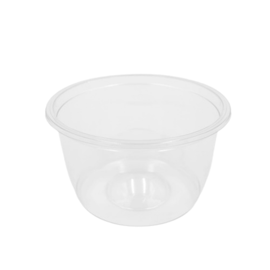 Pojemnik sałatkowy PET/TR, 400 ml, fi 117mm - 50 sztuk
