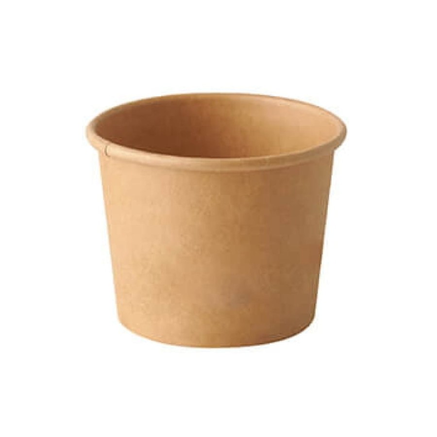 Pojemnik papierowy Kraft 60 ml fi 6 cm - 50 sztuk