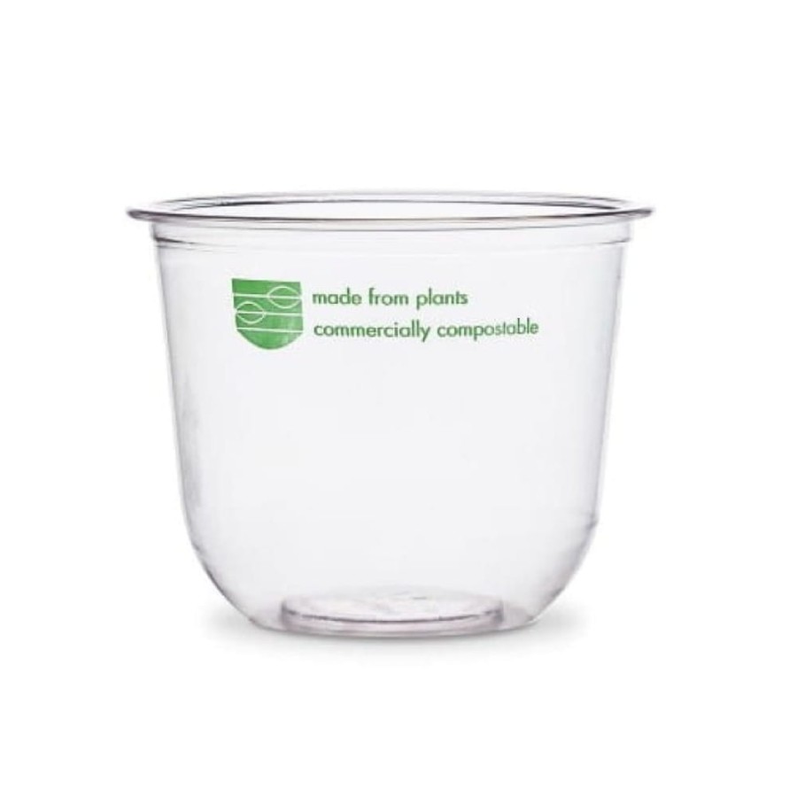 Pojemnik okrągły PLA 350 ml fi 96 mm - 50 sztuk