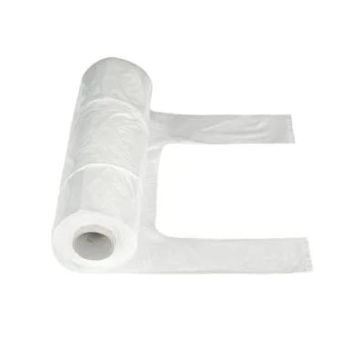 Reklamówki HDPE na rolce EXTRA MOCNE 10um 21 cm x 6 cm x 41 cm - 100 sztuk