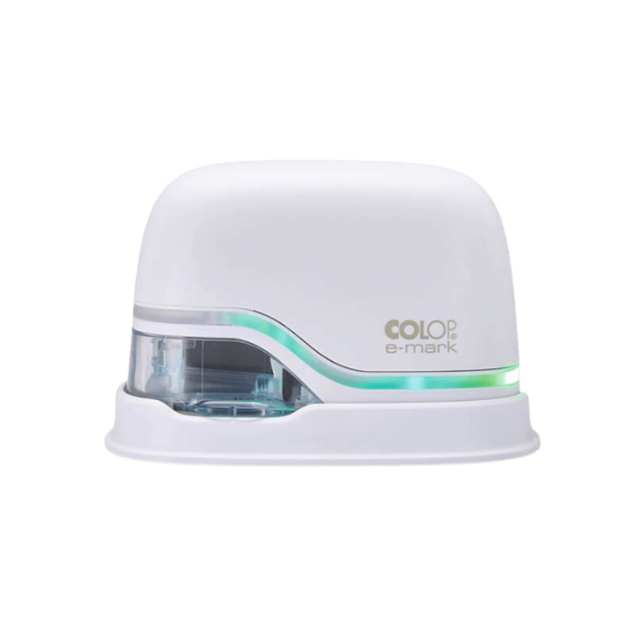 COLOP E-MARK PLUS - mobilne elektroniczne urządzenie do znakowania, biały
