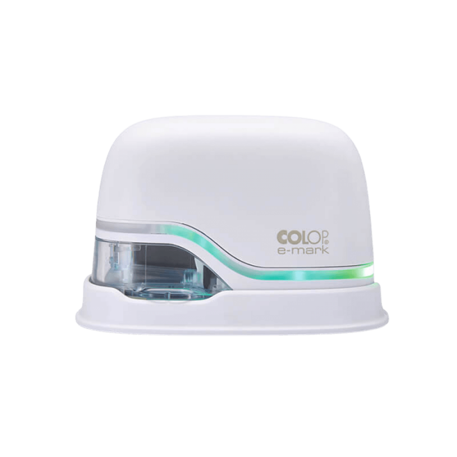 COLOP E-MARK PLUS - mobilne elektroniczne urządzenie do znakowania, biały