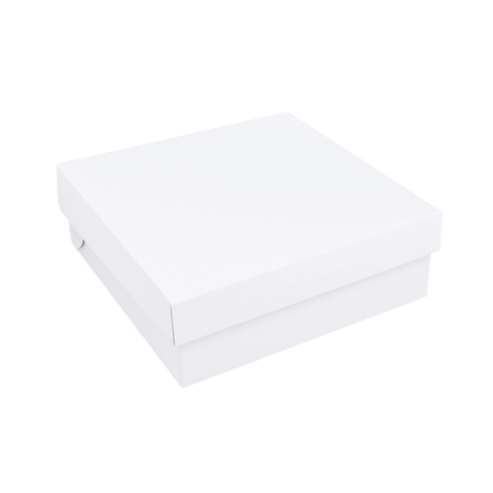Pudełko na tort - białe 28 x 28 x 10 cm