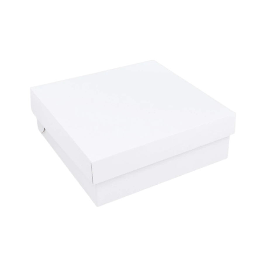 Pudełko na tort - białe 28 x 28 x 10 cm