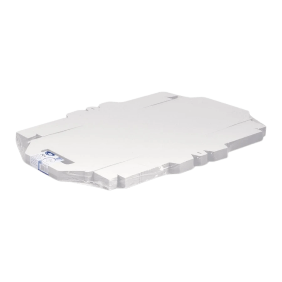 Pudełko na tort z uchwytem białe 27 x 18 x 8 cm - 50 sztuk