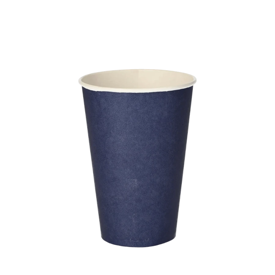 Kubki z papieru ciemnoniebieskie, fi 70 mm 0,2L - 20 sztuk