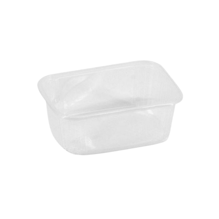 Pojemnik prostokątny PP 200ml PRA200RC - 100 sztuk