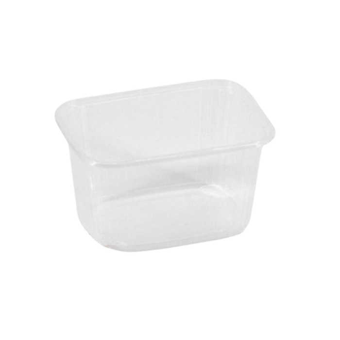 Pojemnik prostokątny PP 300ml PRA300RC - 100 sztuk
