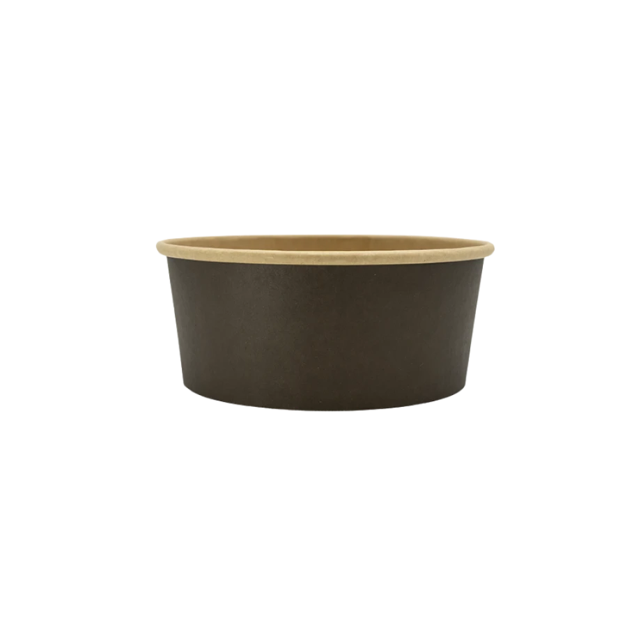 Miska papierowa czarna 750ml, 50 sztuk