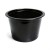 Miska czarna na zupę do zgrzewu fi 148 mm, 500 ml PP - 50 sztuk