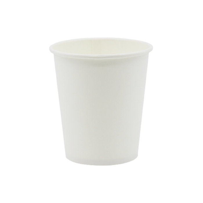 Kubek jednościankowy biały, fi 80 mm, 250 ml - 24 sztuki