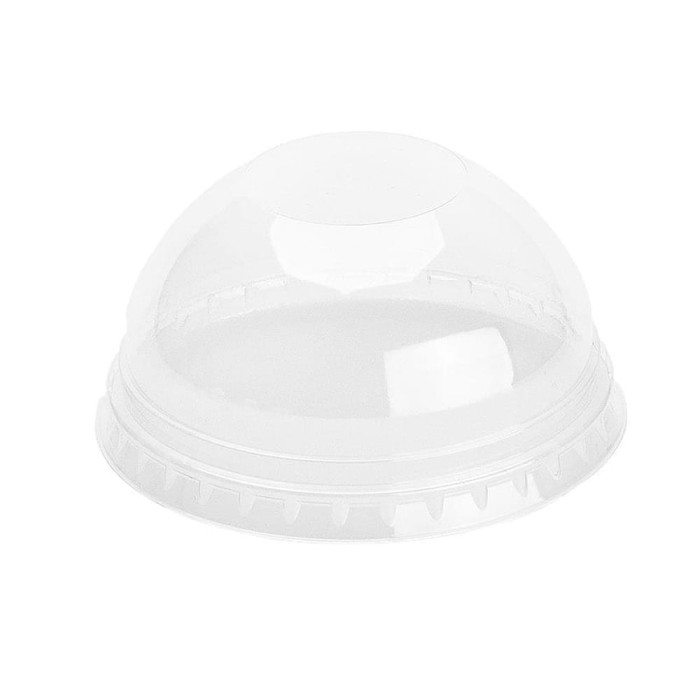 Pokrywka wypukła bez otworu fi 78 mm PET - 50 sztuk