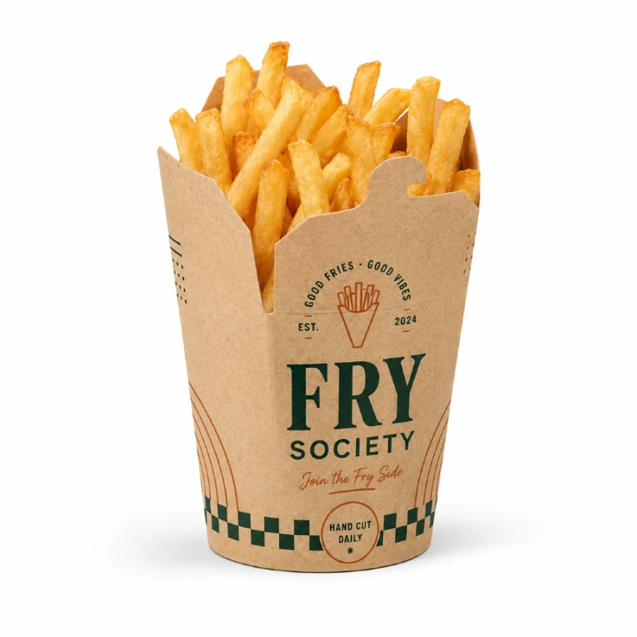 Nadruk na opakowaniach fast food - tortille, frytki, hotdogi - już od 18 groszy za sztukę
