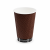 Kubek papierowy Premium karbowany 510 ml fi 90 mm - 25 sztuk