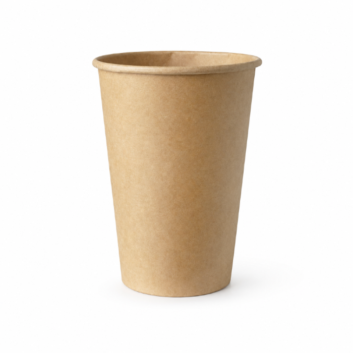 Kubek z papieru Kraft 180 ml fi 7 cm - 100 sztuk