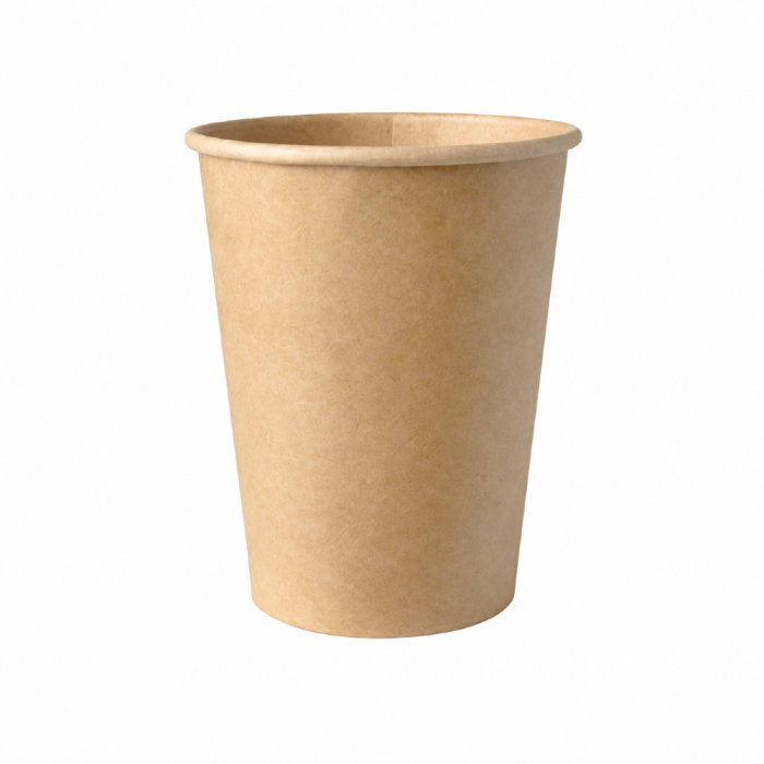 Kubek z papieru Kraft 300 ml fi 9 cm - 100 sztuk
