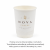 Kubek papierowy, biały, fi 90 mm, 300 ml - 50 sztuk