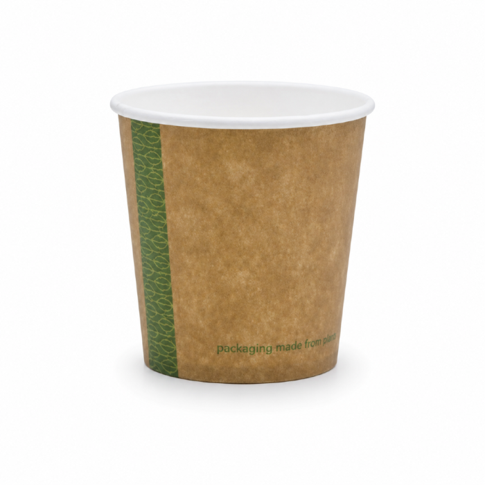 Kubek papierowy jednowarstwowy kraft 110 ml fi 62 mm - 50 sztuk