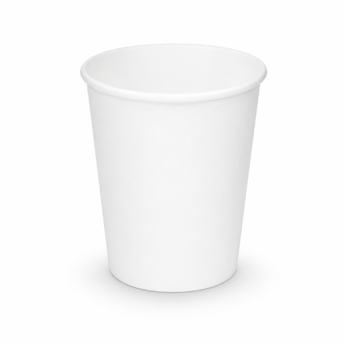 Kubek papierowy biały 100 ml, fi 62 mm - 50 sztuk