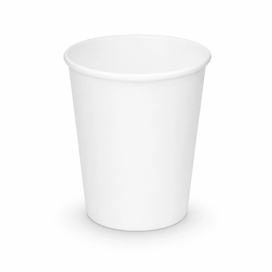 Kubek papierowy biały 100 ml, fi 62 mm - 50 sztuk