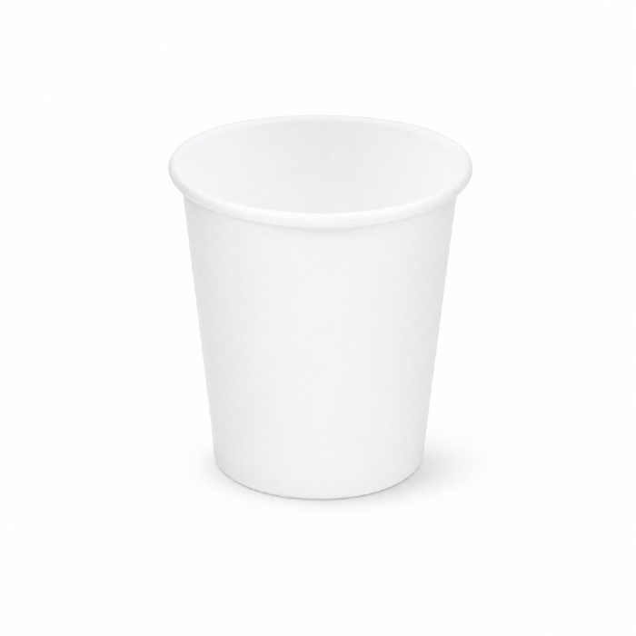Kubek papierowy biały 180 ml, fi 73 mm - 50 sztuk