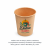 Kubek papierowy kraft 100 ml fi 62 mm - 50 sztuk