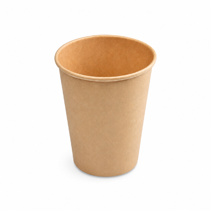Kubek papierowy kraft 420 ml fi 90 mm - 50 sztuk