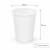 Kubek papierowy biały 280 ml, fi 80 mm - 50 sztuk