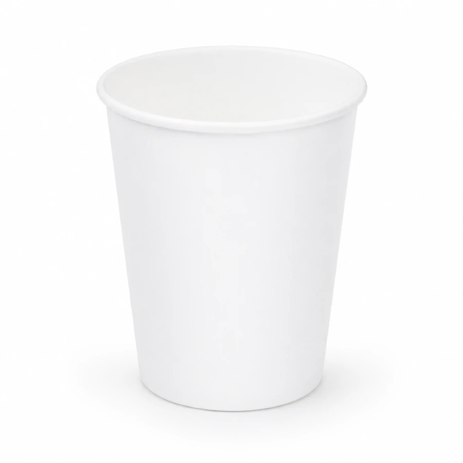 Kubek papierowy biały 330 ml, fi 80 mm - 50 sztuk