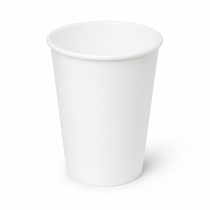 Kubek papierowy biały 420 ml, fi 90 mm - 50 sztuk