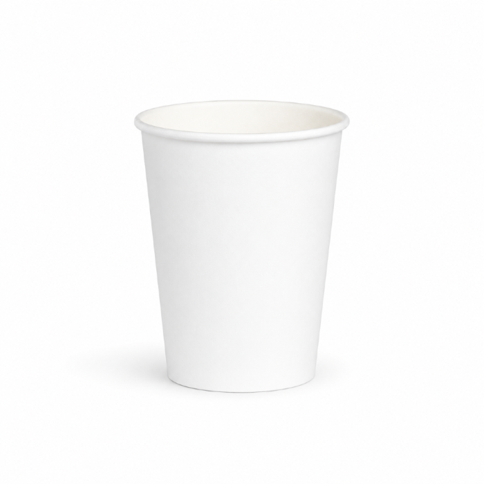 Kubek papierowy biały 250 ml fi 80 mm - 50 sztuk