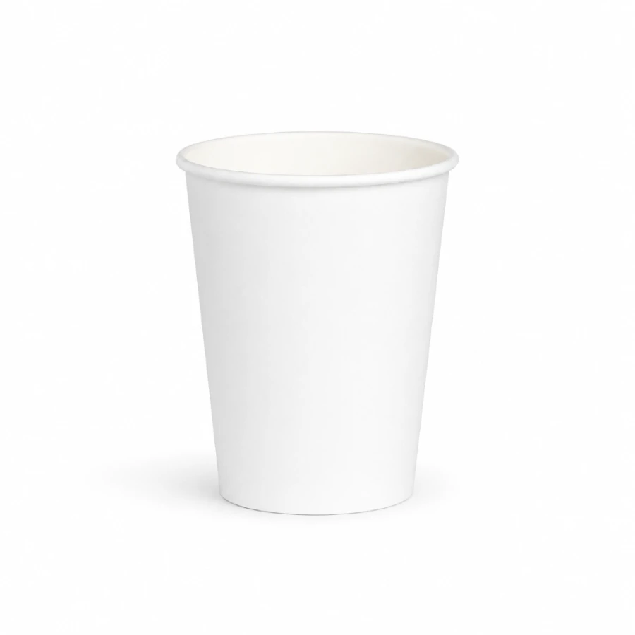 Kubek papierowy biały 250 ml fi 80 mm - 50 sztuk