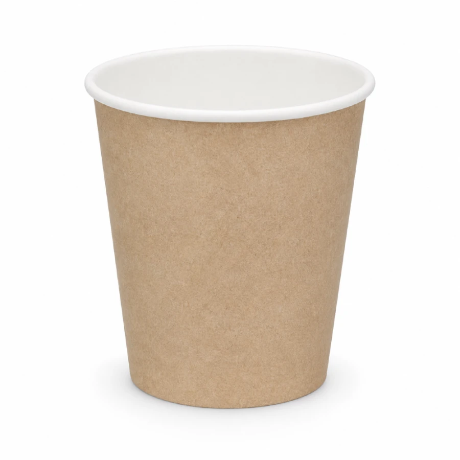 Kubek papierowy kraft 250 ml fi 79 mm - 50 sztuk