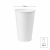 Kubek papierowy biały, fi 90 mm, 500 ml - 50 sztuk