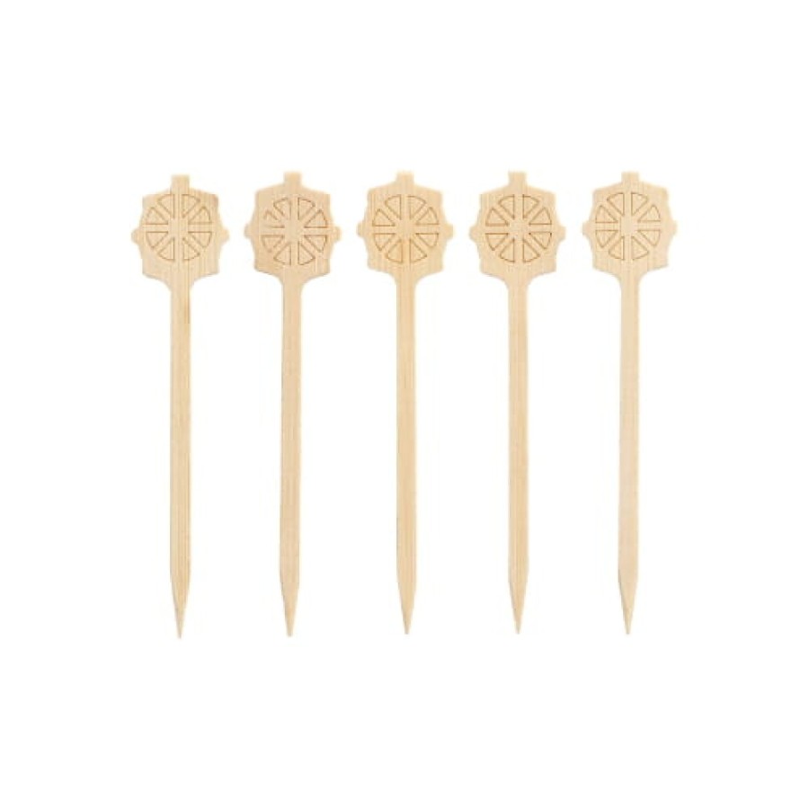 Patyczki fingerfood Stearing wheel 9 cm - 200 sztuk