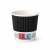 Kubki z papieru czarne Ripple Wall, fi 60 mm 0,1L - 25 sztuk