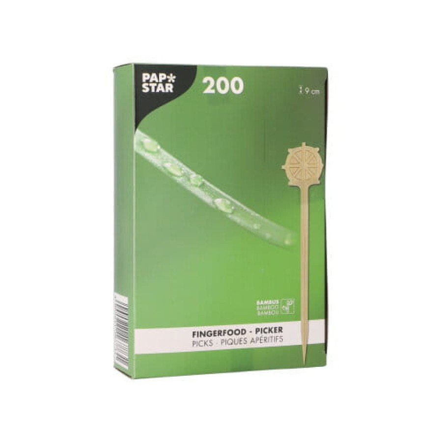 Patyczki fingerfood Stearing wheel 9 cm - 200 sztuk