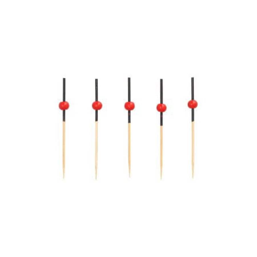 Patyczki fingerfood Red Pearl 7 cm - 250 sztuk