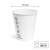 Kubek papierowy biały 180 ml fi 70 mm - 100 sztuk