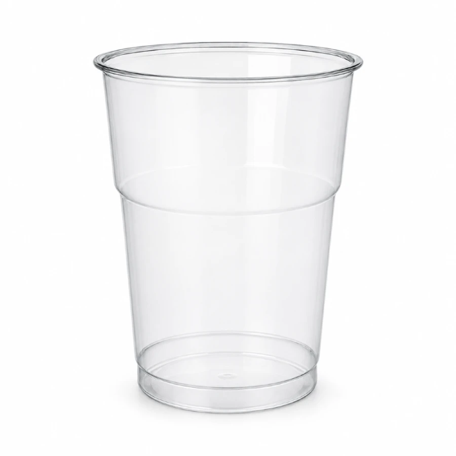 Kubek przezroczysty PET shake 500/650 ml fi 95 mm - 50 sztuk