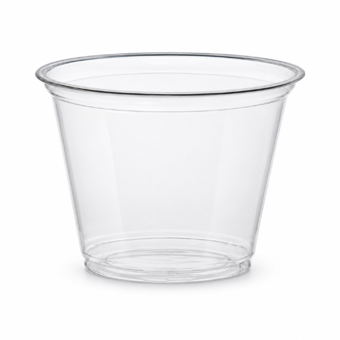 Kubek do napojów zimnych Shake 200/295 ml PET fi 95 mm przezroczysty - 50 sztuk
