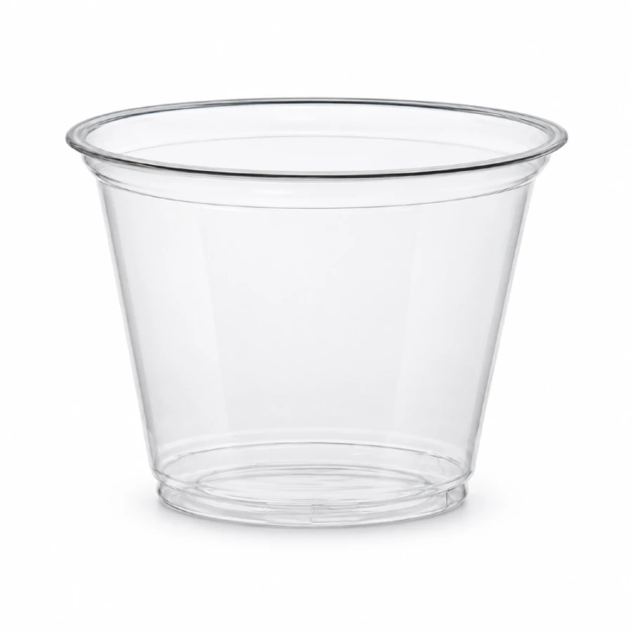 Kubek do napojów zimnych Shake 200/295 ml PET fi 95 mm przezroczysty - 50 sztuk