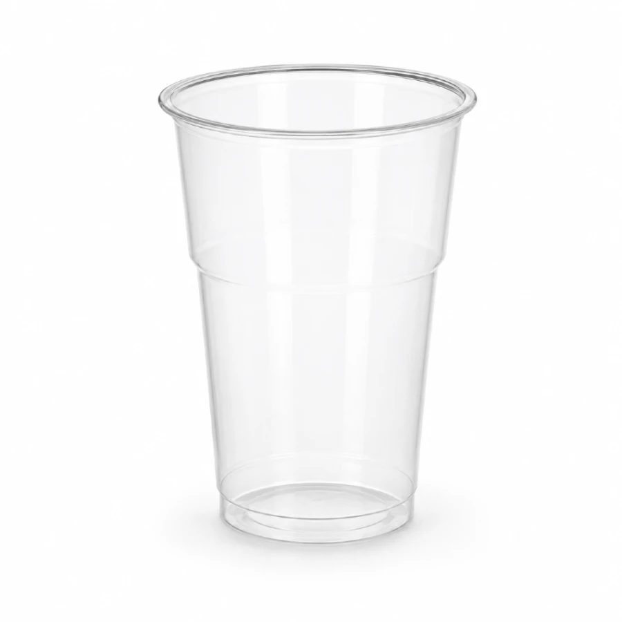 Kubek przezroczysty PET shake 300/350 ml fi 78 mm - 50 sztuk