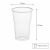 Kubek przezroczysty PET shake 300/350 ml fi 78 mm - 50 sztuk