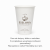Kubek papierowy biały 300 ml fi 90 mm - 50 sztuk